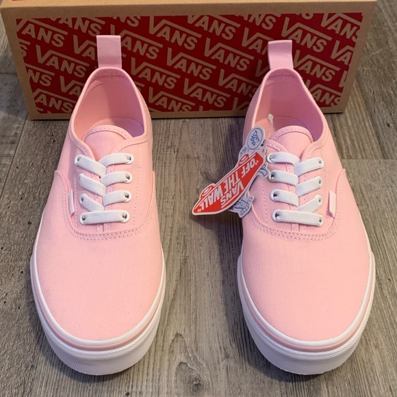 Vans authentic pink and white shoes sneakers - Picture 6 of 8